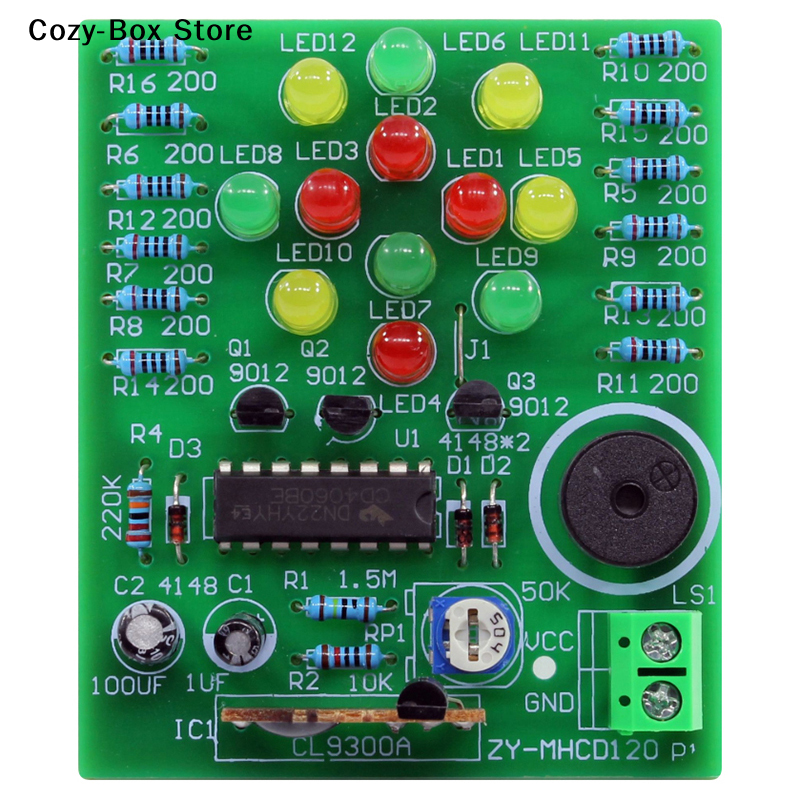 Diy Electronics Board - [ZY]DIY Electronic Kit Dream Lantern Music