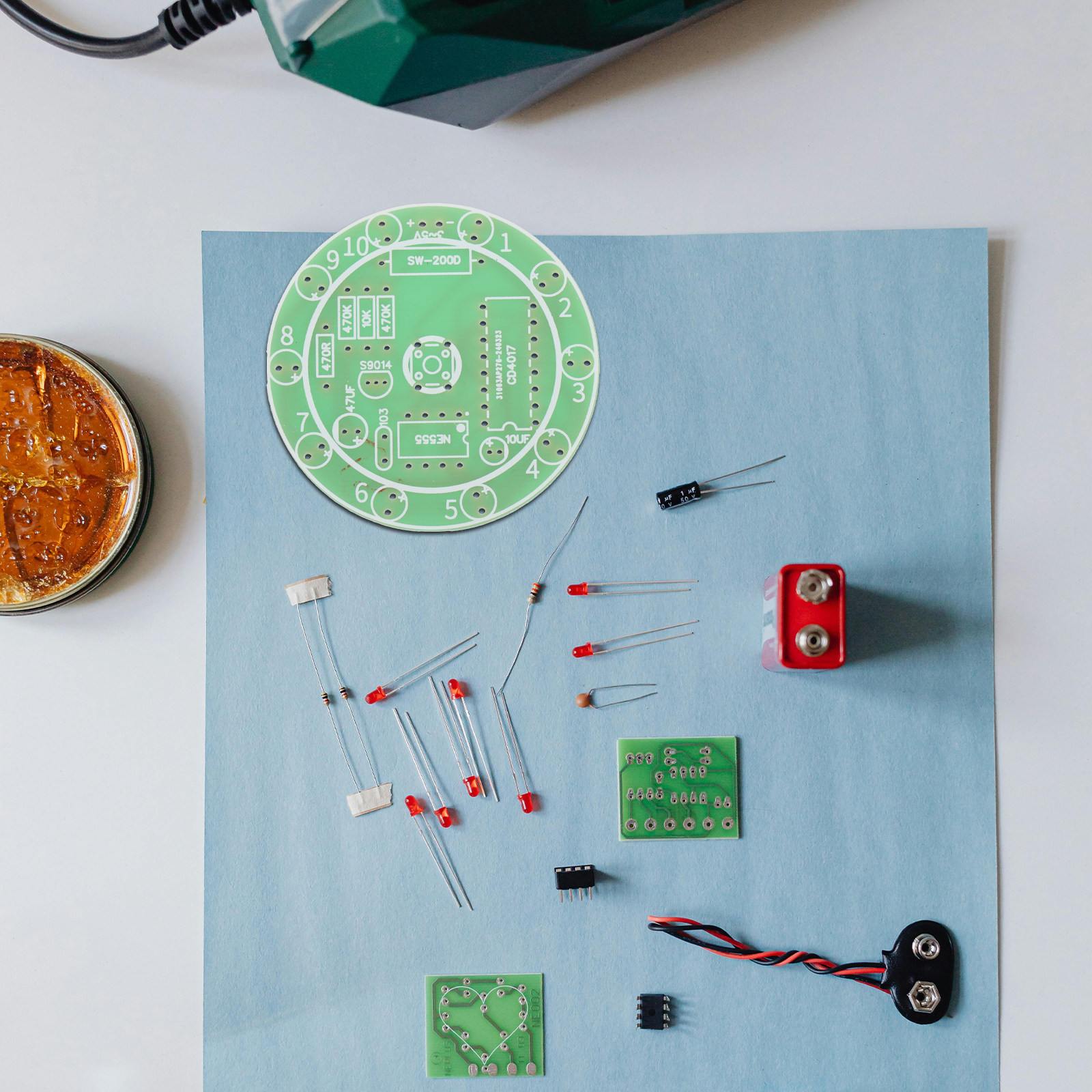Diy Electronics Projects For Beginners - 4Sets Soldering Practice DIY Board Beginner