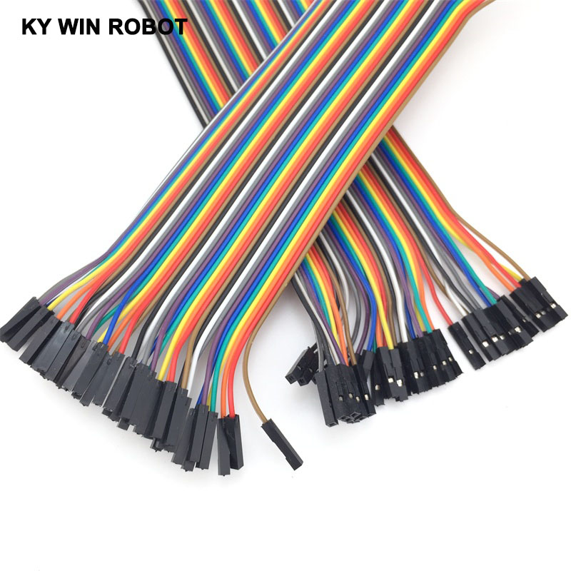 Breadboard Jumper Wire - Dupont Line 40pcs 20cm 2.54mm 1p-1p