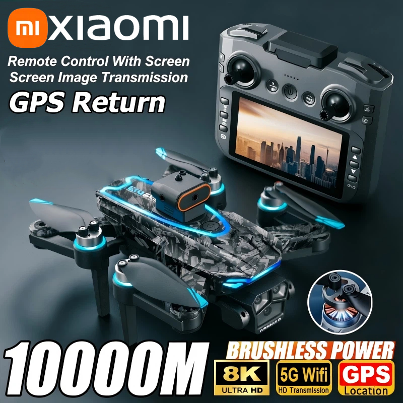Diy Drone Electronics - Xiaomi D13 GPS Drone 8K Triple-Camera
