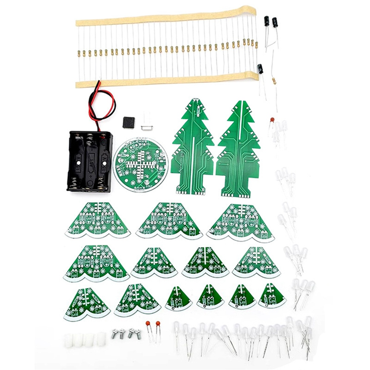 Diy Electronics Circuits - Newest! 3D Stereo Christmas Tree LED