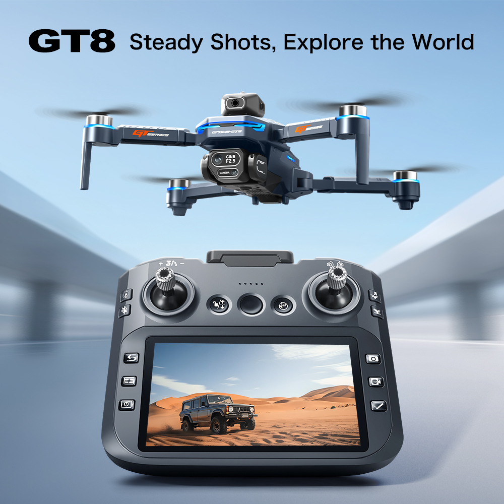Diy Drone Electronics - GT8 Obstacle Avoidance Aerial Drone –