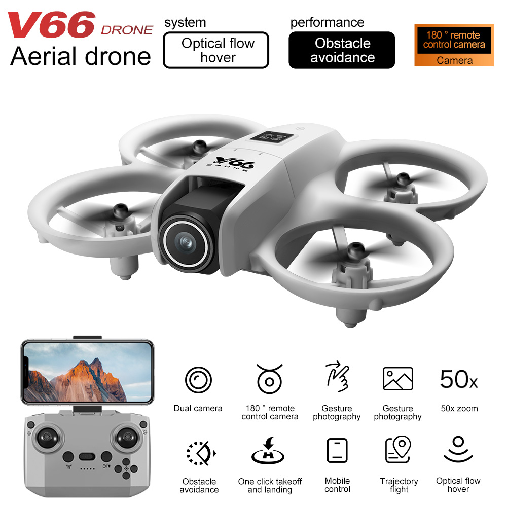 New V66 Mini Drone HD Camera 4 – обзор и цена Diy Drone Electronics