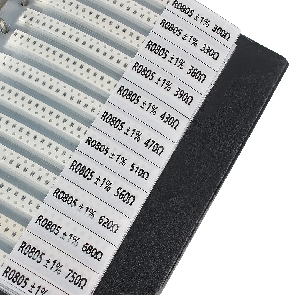 4250PCS 0805 SMD Resistor Book – обзор и цена Diy Electronics Book
