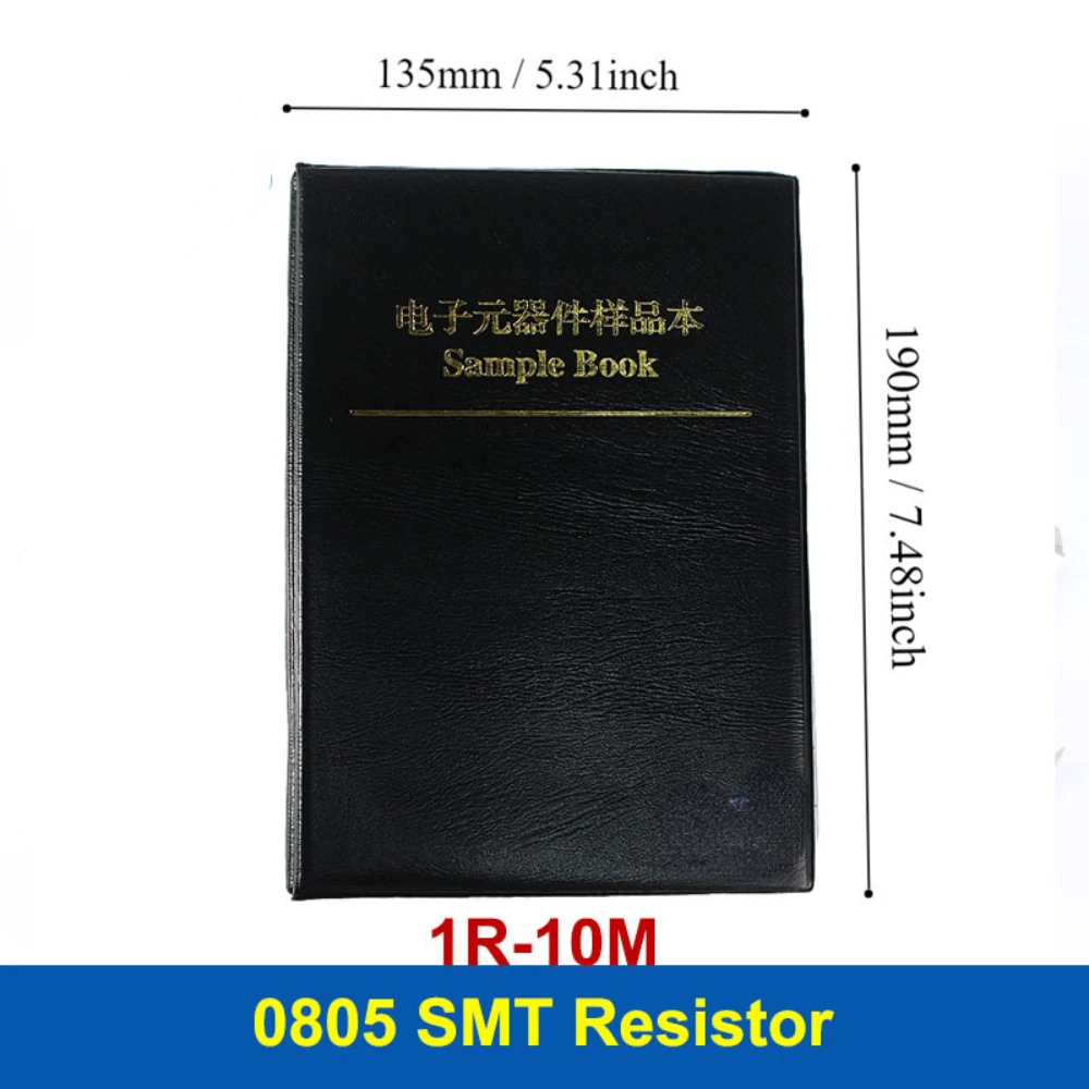 4250PCS 0805 SMD Resistor Book – обзор и цена Diy Electronics Book