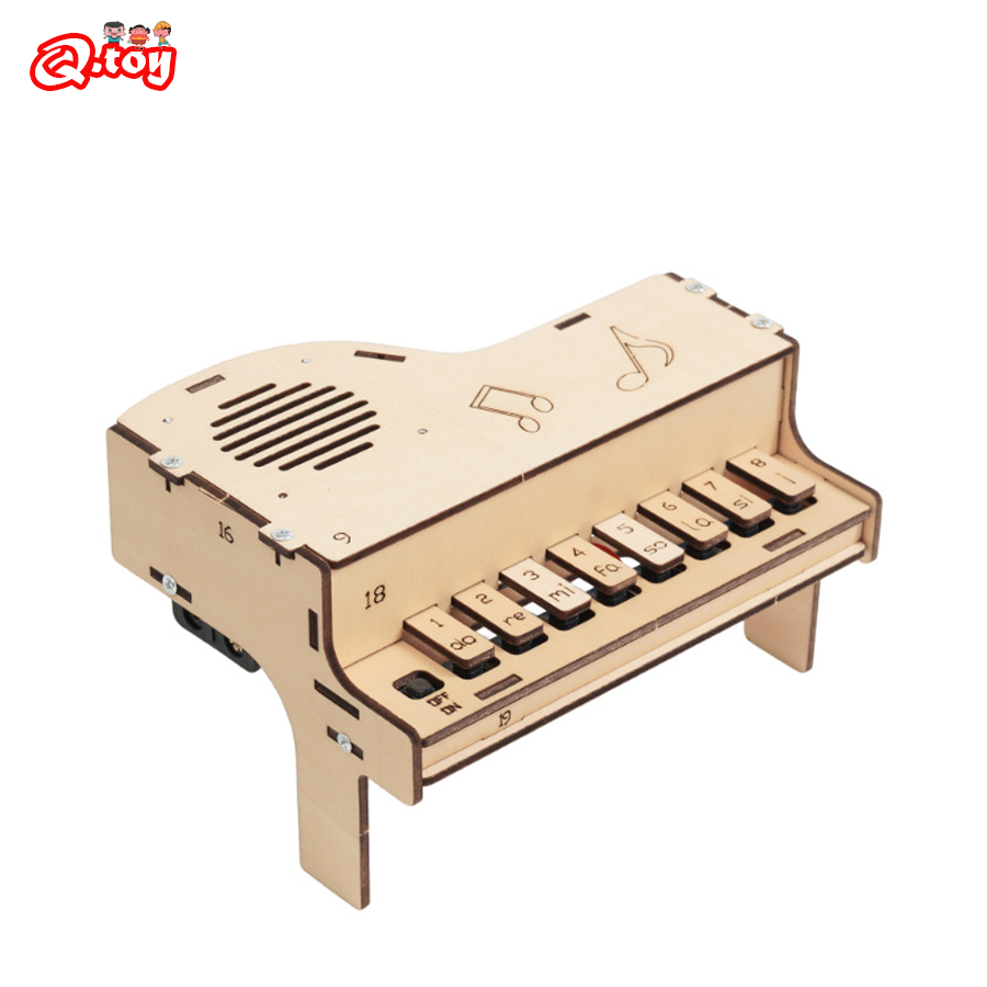 DIY Wooden Electronic Piano Mo – обзор и цена Diy Electronics Kids