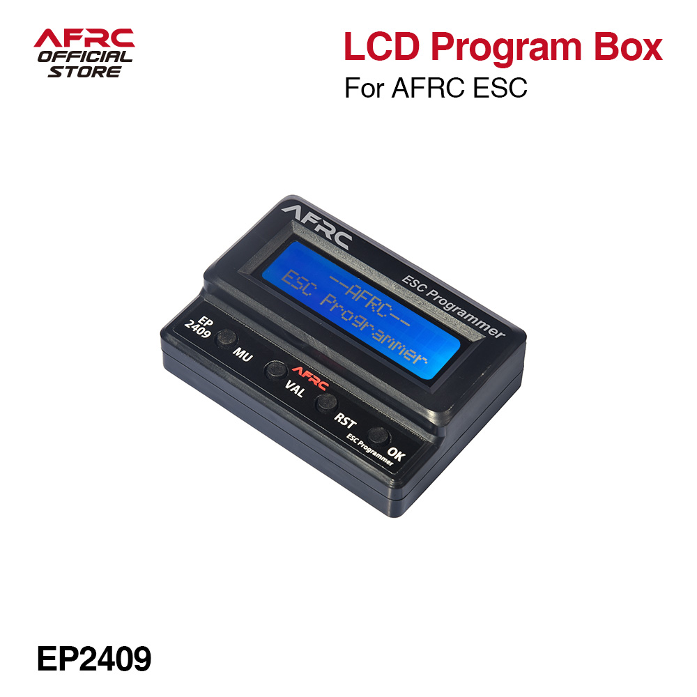AFRC EP2409 LCD ESC programmer – обзор и цена Diy Electronics Set