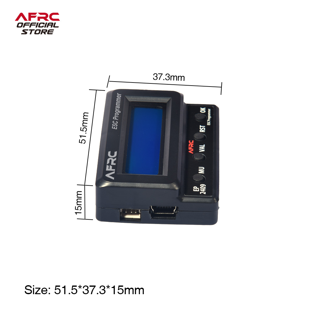 AFRC EP2409 LCD ESC programmer – обзор и цена Diy Electronics Set