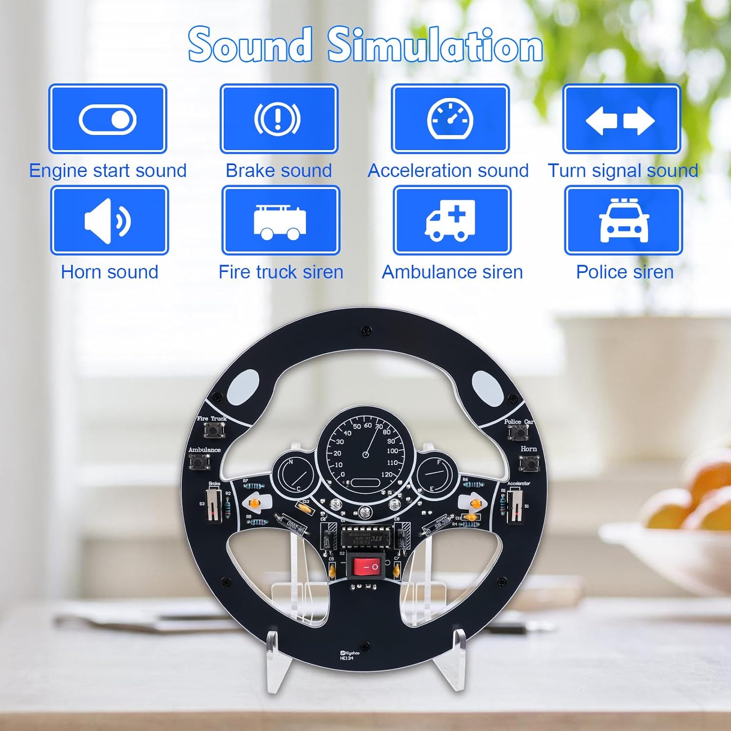 Car Steering Wheel DIY Solderi – обзор и цена Diy Electronics Projects For Adults