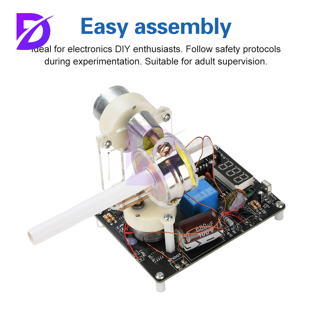 DIY Electromagnetic Cannon Kit – обзор и цена Diy Electronics Projects For Adults