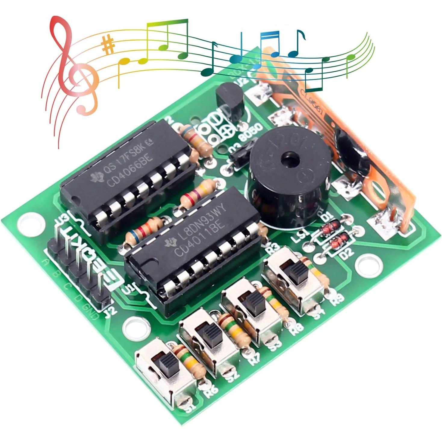 Electronic DIY Kits 16 Music B – обзор и цена Diy Electronics Projects For Adults