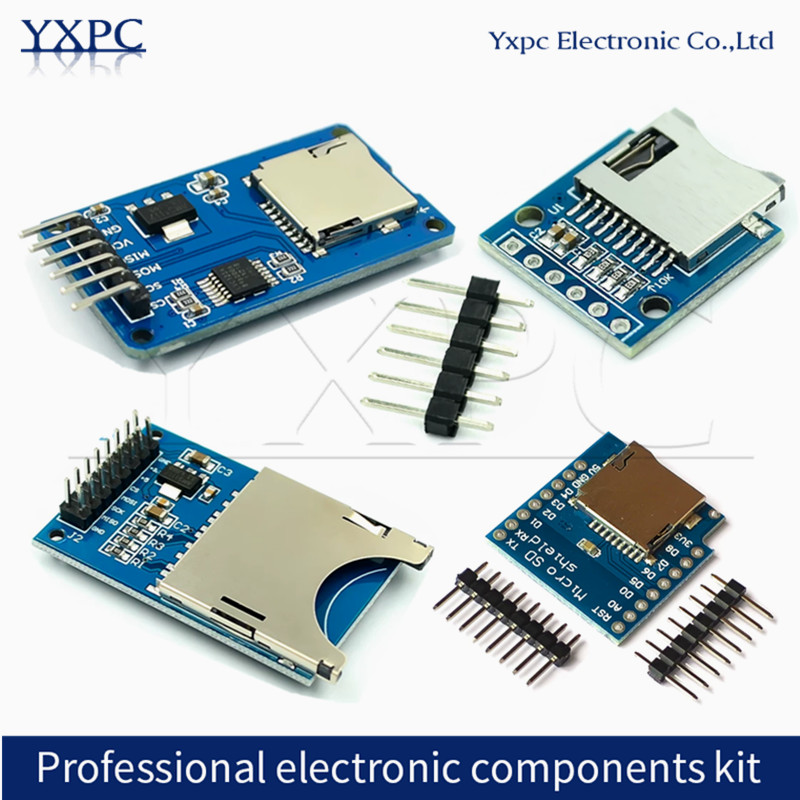 (1-5-10)pcs SD Card Reader Mod – обзор и цена Sd Card Module Spi