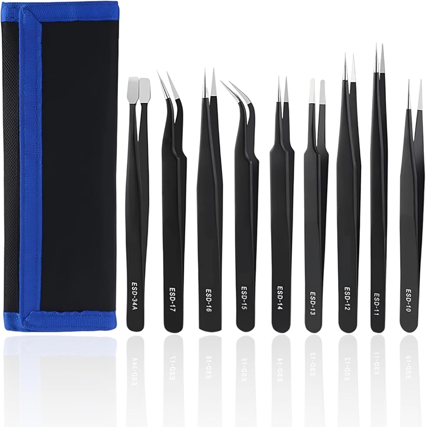 Precision Anti-static Tweezers – обзор и цена Diy Electronics Soldering Kit