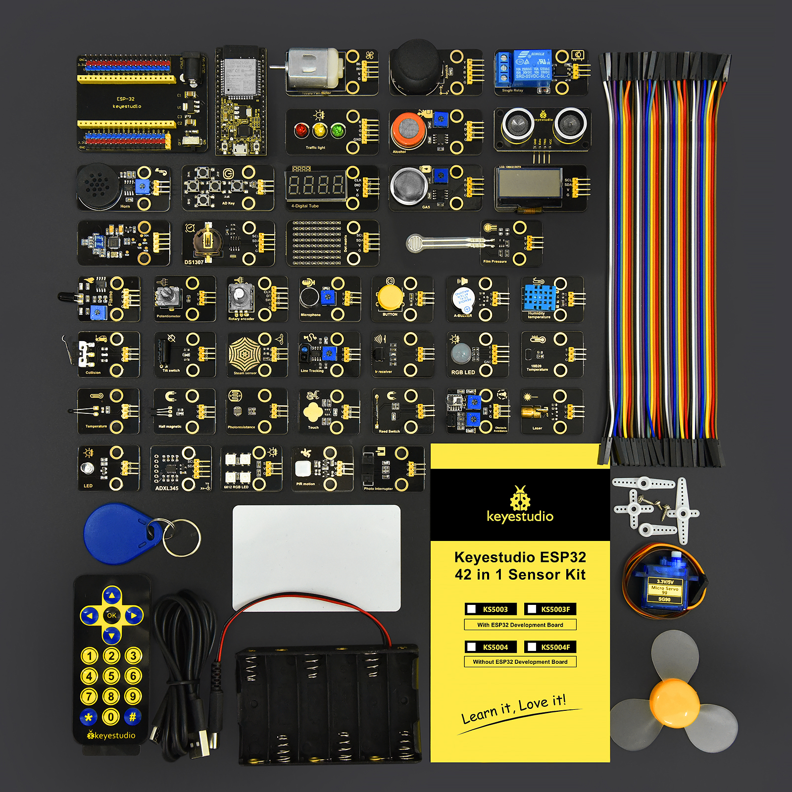 Kidsbits 42 in1 ESP32 Sensor M – обзор и цена Diy Electronics Projects For Adults