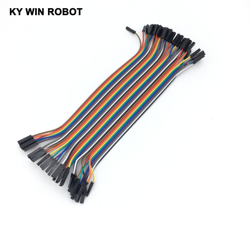 Dupont Line 40pcs 20cm 2.54mm  – обзор и цена Breadboard Jumper Wire