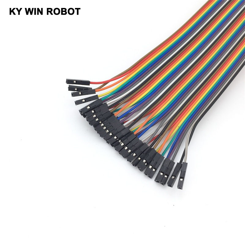 Dupont Line 40pcs 20cm 2.54mm  – обзор и цена Breadboard Jumper Wire