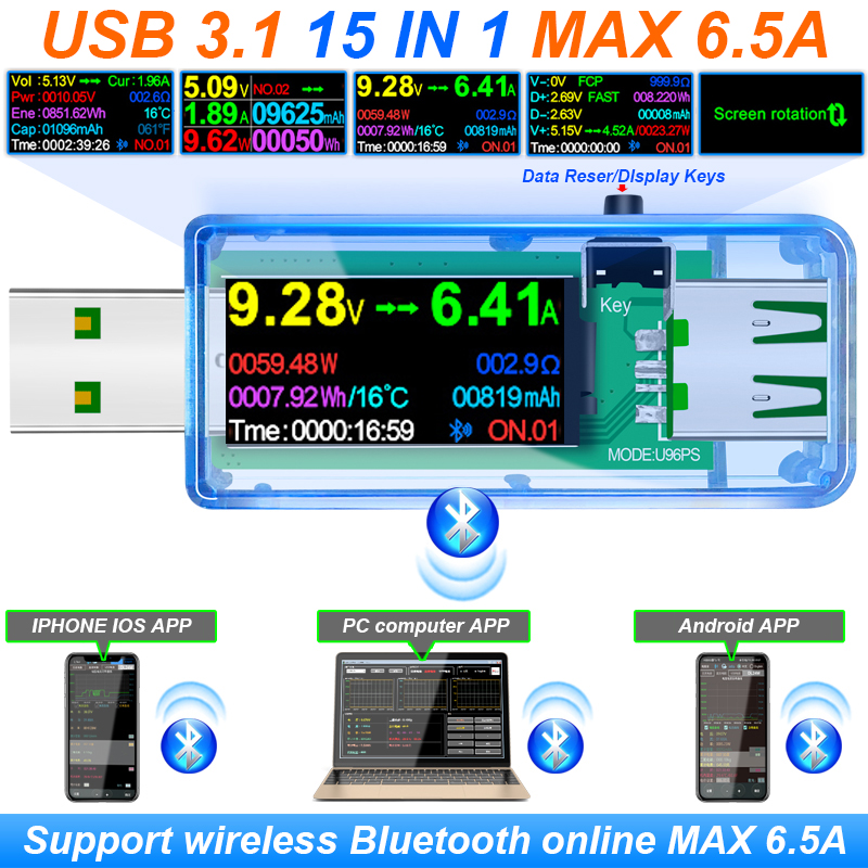 15 IN 1 USB 3.1 Tester DC Digi – обзор и цена Logic Analyzer Usb