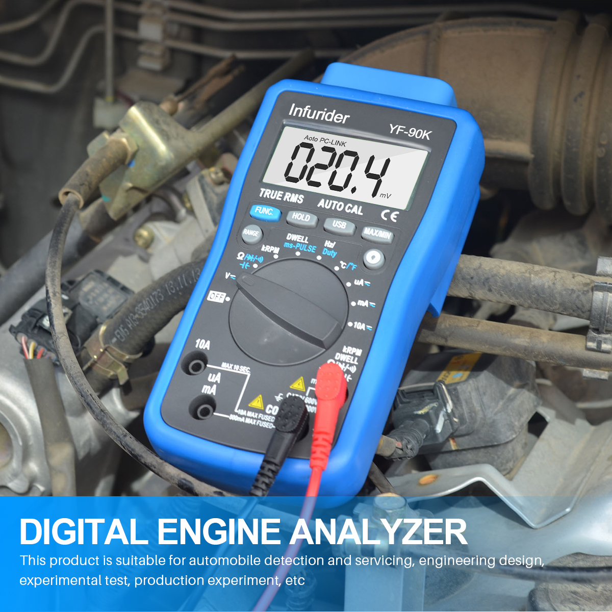 HoldPeak HP-90K Engine Analyze – обзор и цена Logic Analyzer Usb