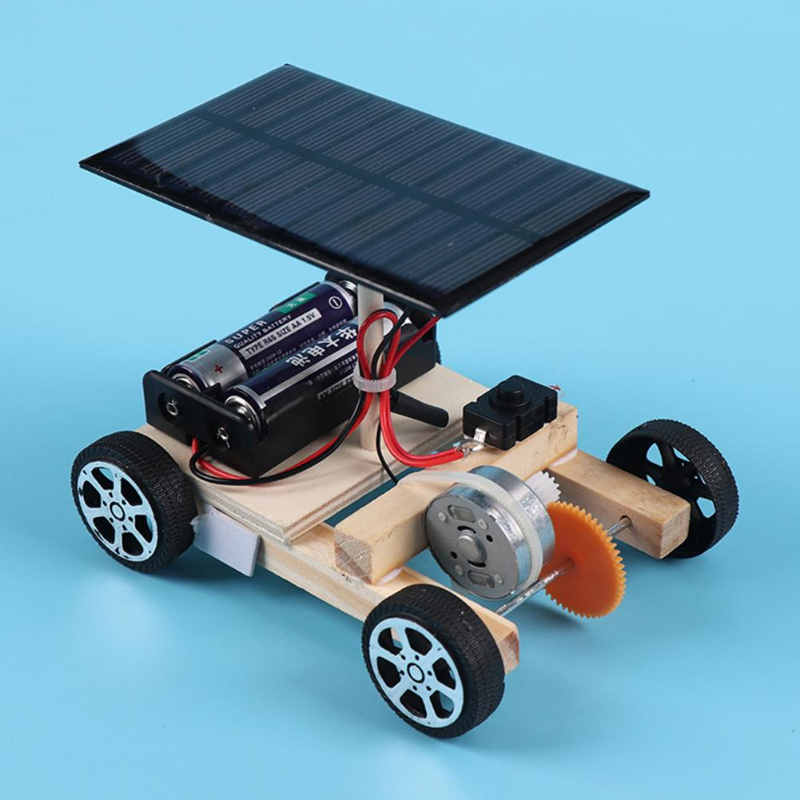 Assemble Solar Car Creative In – обзор и цена Diy Electronics Kids
