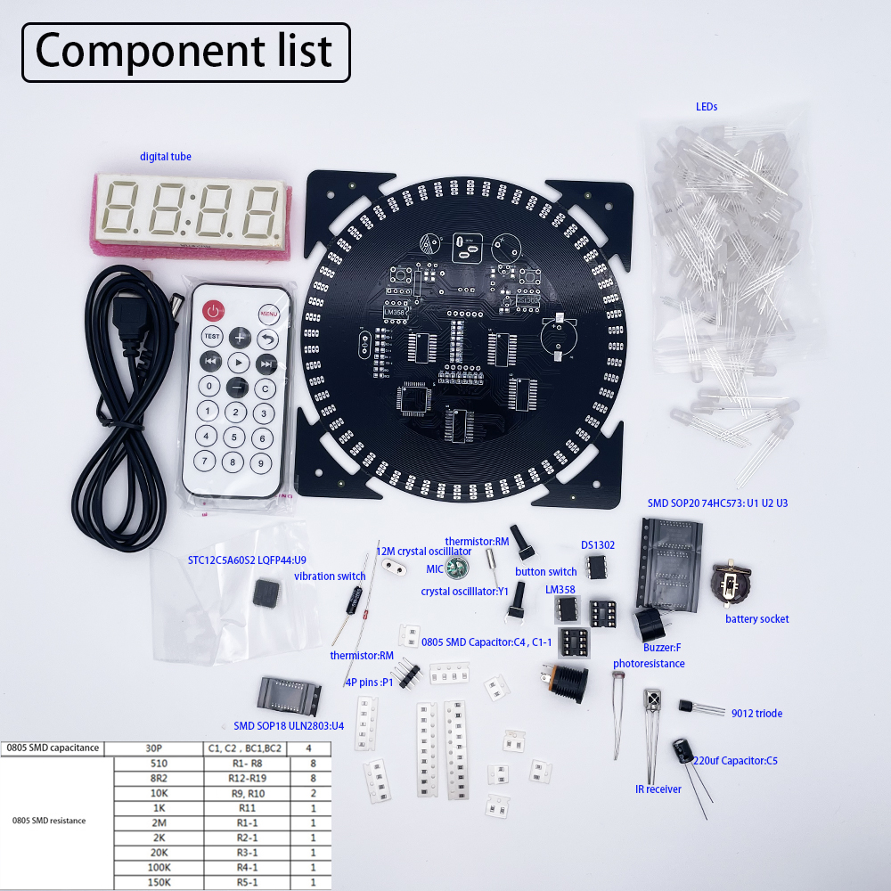DIY electronic clock kit 14.5* – обзор и цена Diy Electronics Projects For Adults