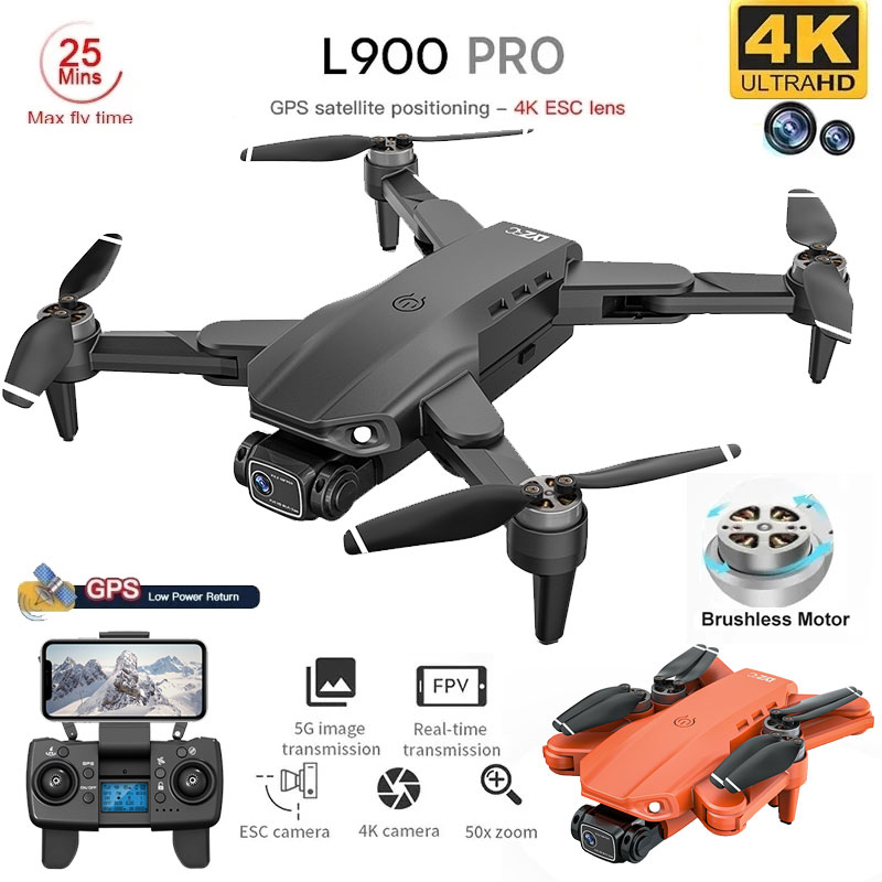 L900 Pro GPS Drone 4K Professi – обзор и цена Diy Drone Electronics