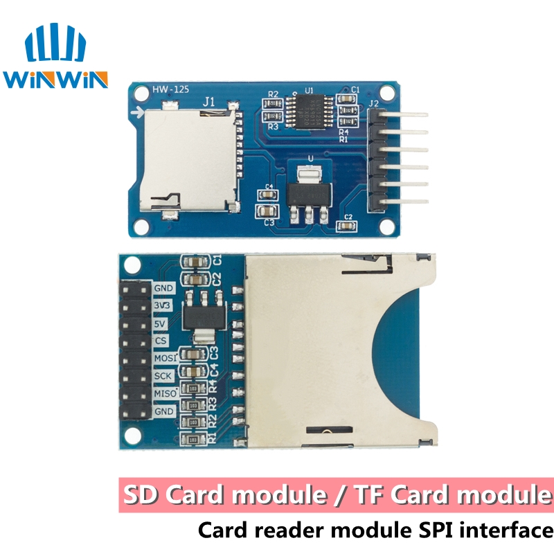 Micro SD Storage Expansion Boa – обзор и цена Sd Card Module Spi