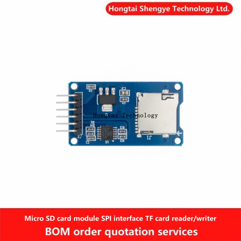 Micro SD card module SPI inter – обзор и цена Sd Card Module Spi