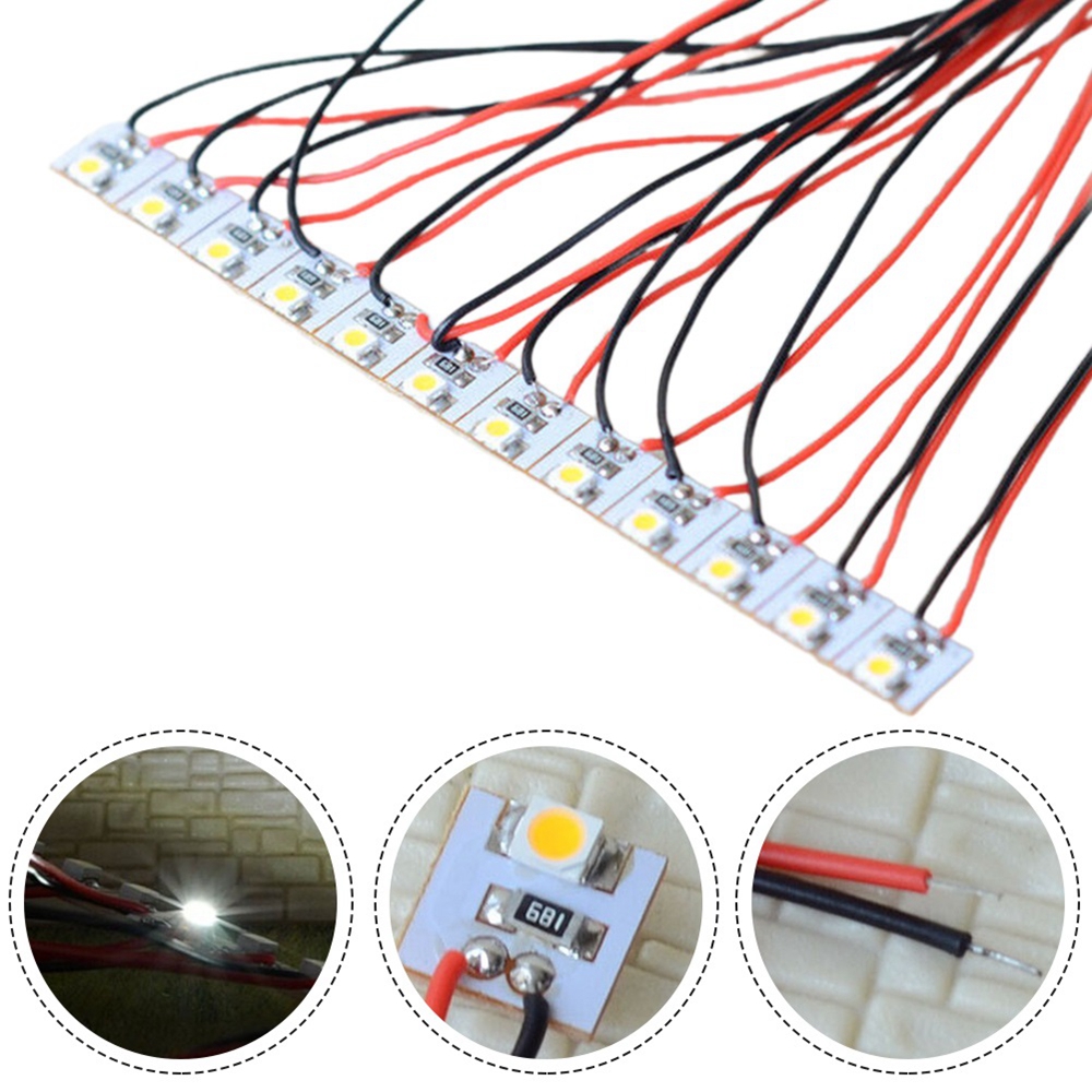 5/10/20pcs 3528 SMD Lamp Wired – обзор и цена Smd Solder Paste