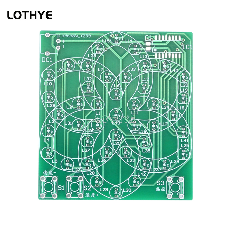43 LED Multi Style Pattern Ele – обзор и цена Diy Electronics Soldering Kit