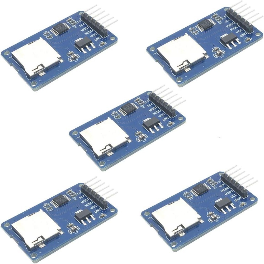 6 - pin SPI Micro SD TF Card A – обзор и цена Sd Card Module Spi