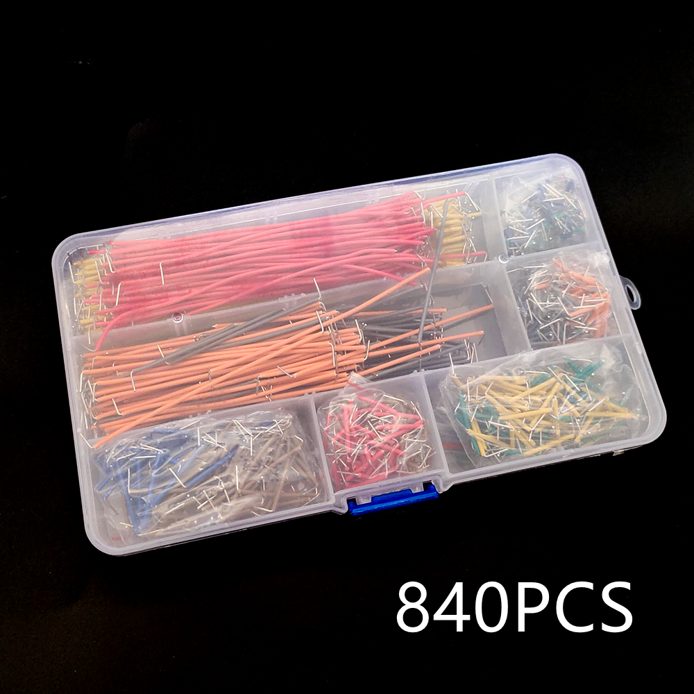 65/140/560/840Pcs/Box Solderle – обзор и цена Breadboard Jumper Wire
