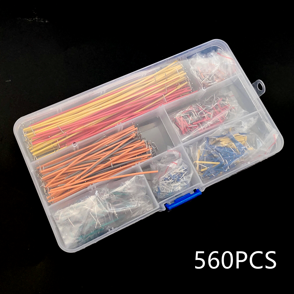 65/140/560/840Pcs/Box Solderle – обзор и цена Breadboard Jumper Wire