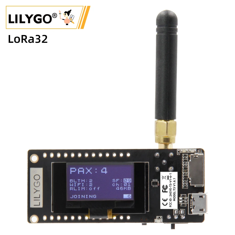 LILYGO® TTGO LoRa32 V2.1_1.6 V – обзор и цена Sd Card Module Spi