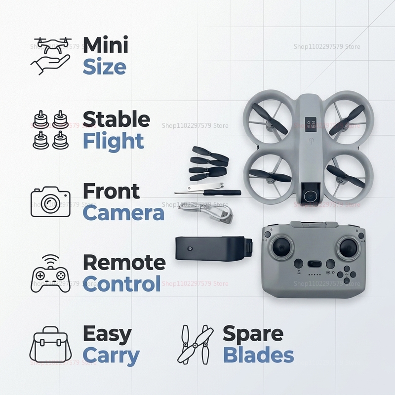 Mini Drone with 8K HD Camera F – обзор и цена Diy Drone Electronics