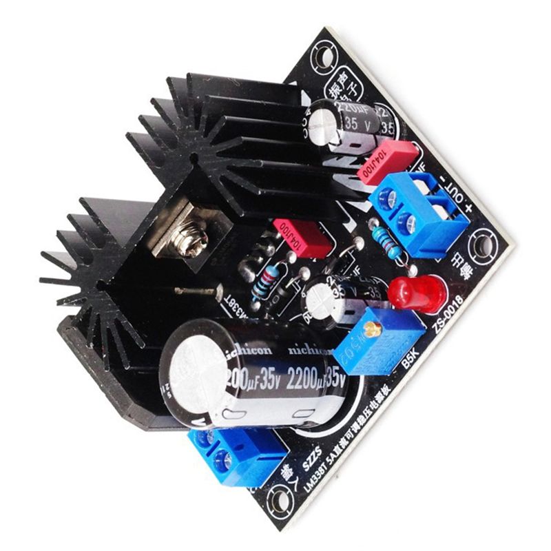 LM338 5A Output Adjustable Lin – обзор и цена Diy Electronics Board