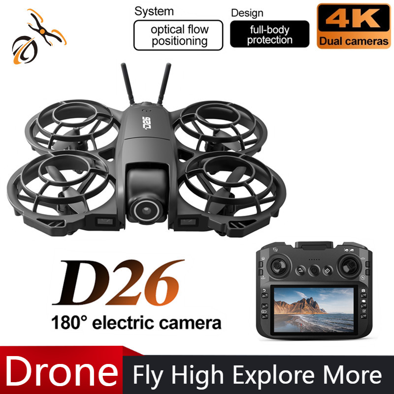 D26 Drone 4K Aerial HD 180° Ca – обзор и цена Diy Drone Electronics