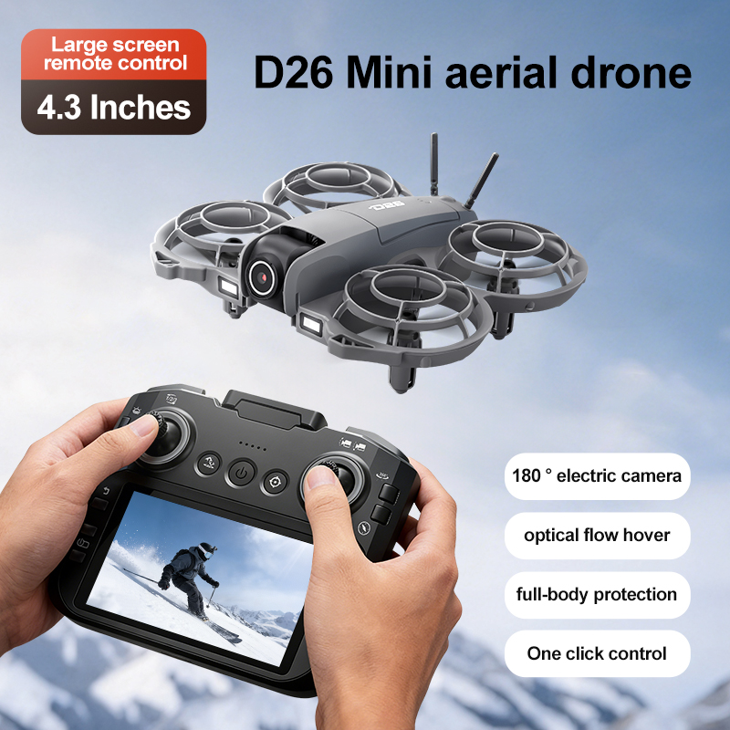 D26 Drone 4K Aerial HD 180° Ca – обзор и цена Diy Drone Electronics