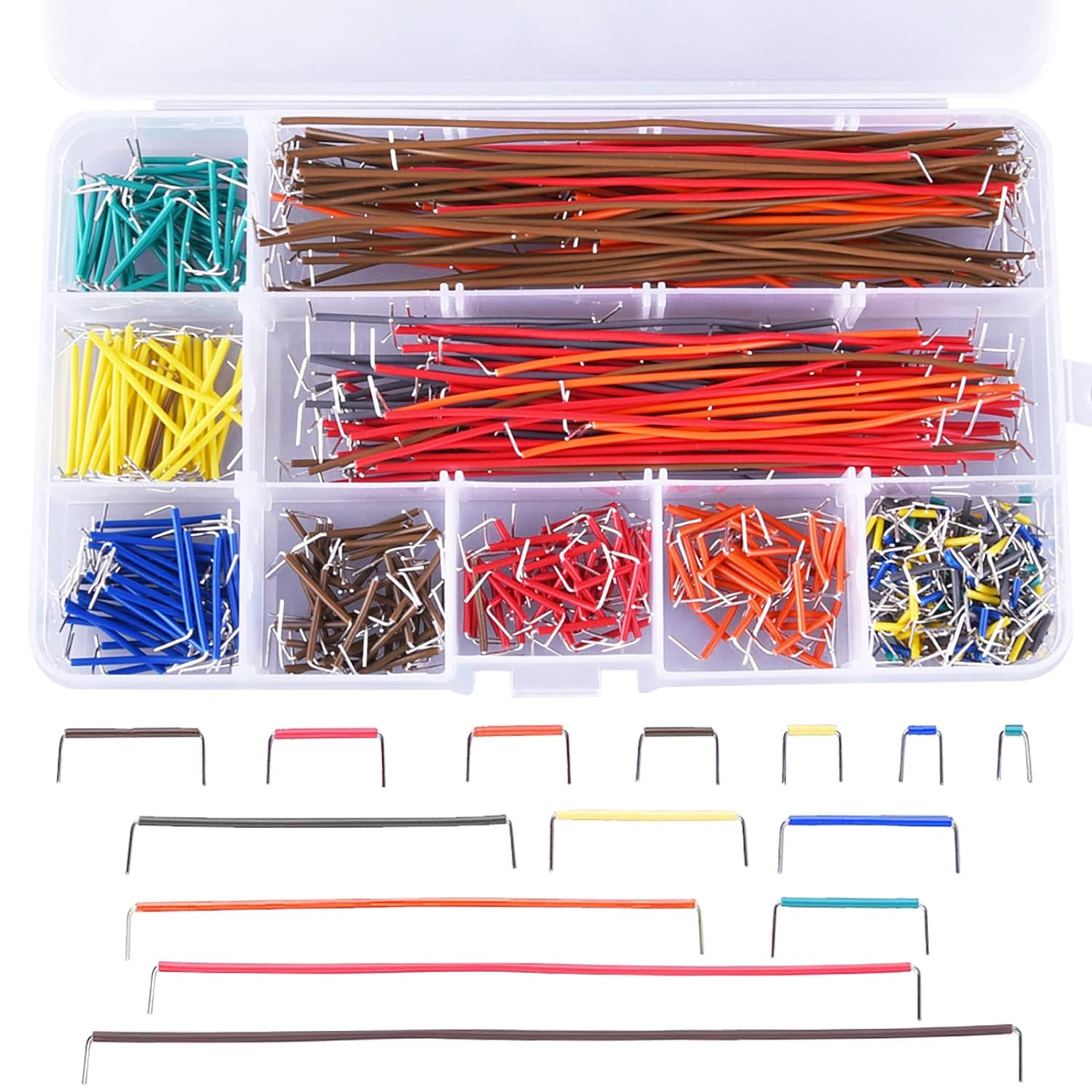 560 Pieces Jumper Wire Kit 14  – обзор и цена Breadboard Jumper Wire