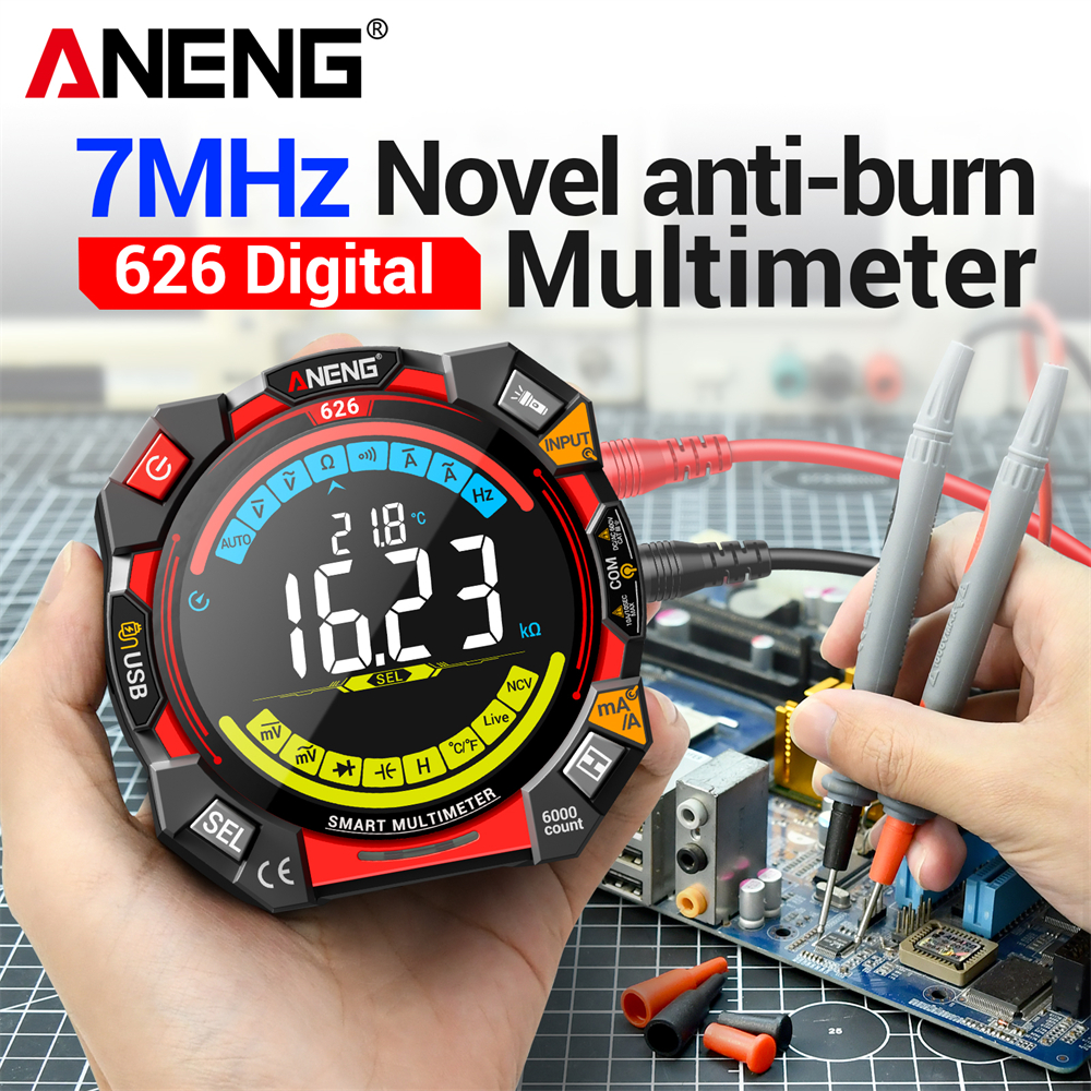 ANENG 626 Digital Multimeter 6 – обзор и цена Logic Analyzer Usb