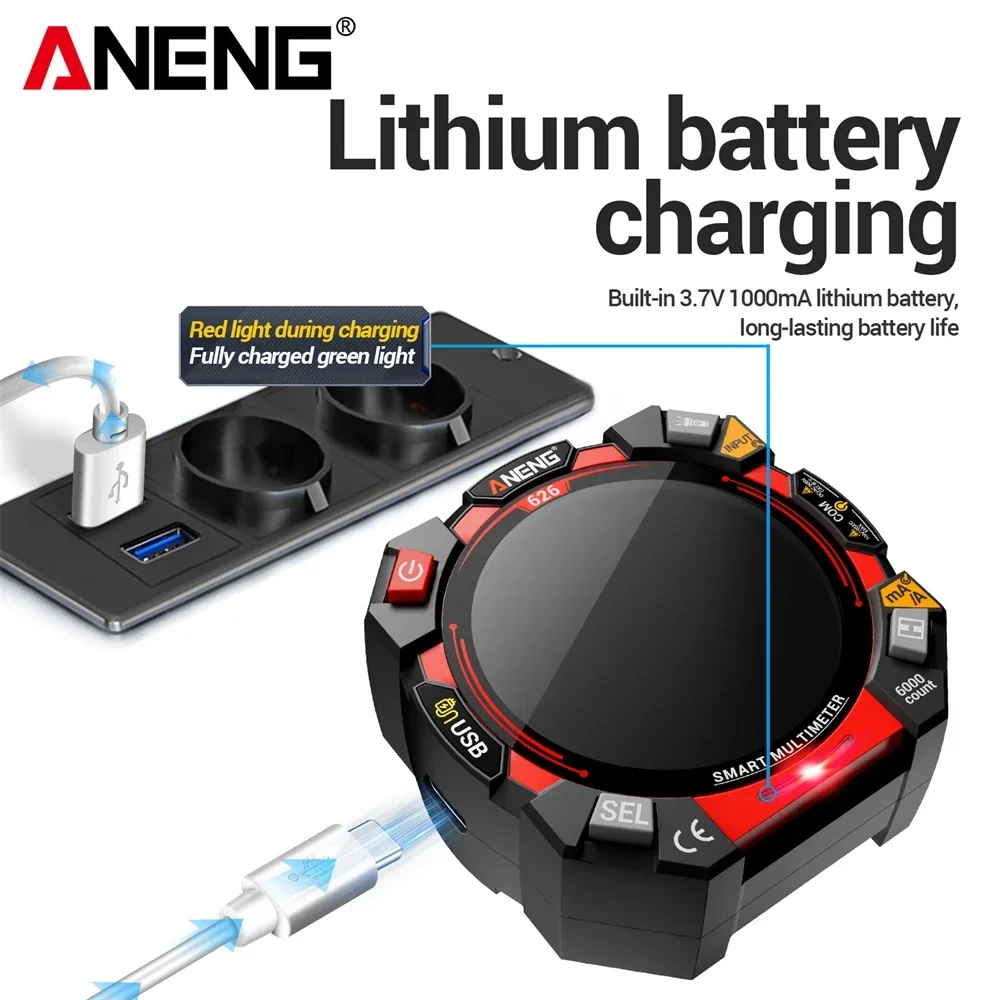 ANENG 626 Digital Multimeter 6 – обзор и цена Logic Analyzer Usb