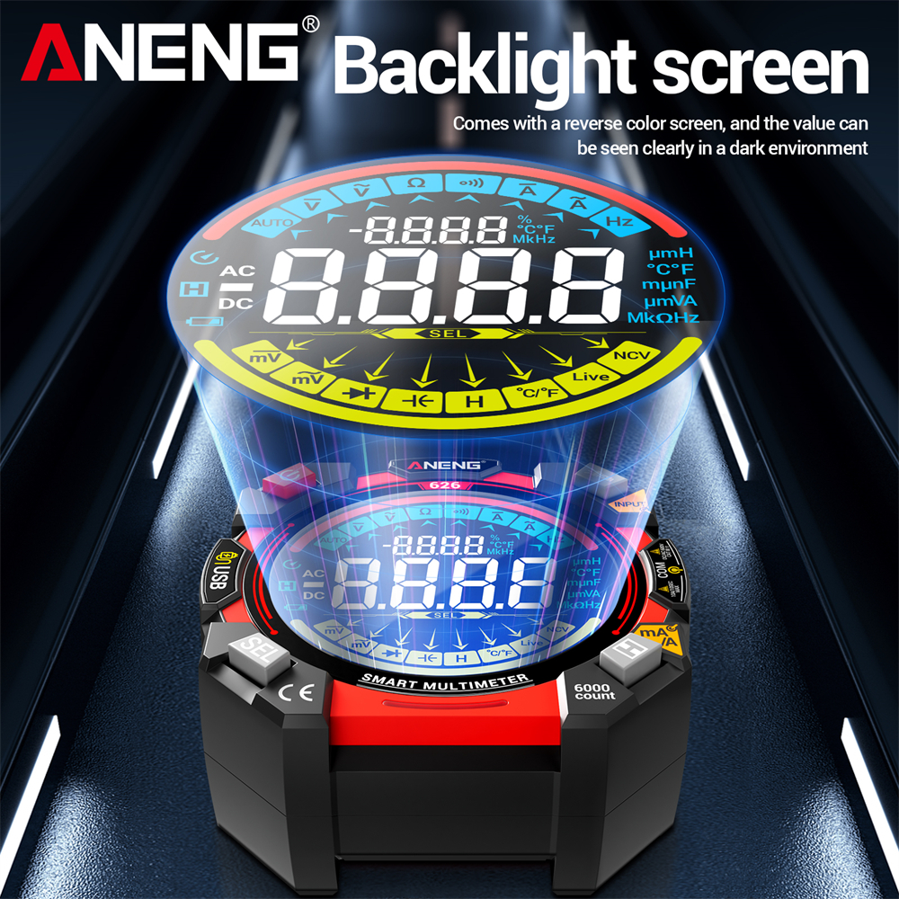 ANENG 626 Digital Multimeter 6 – обзор и цена Logic Analyzer Usb