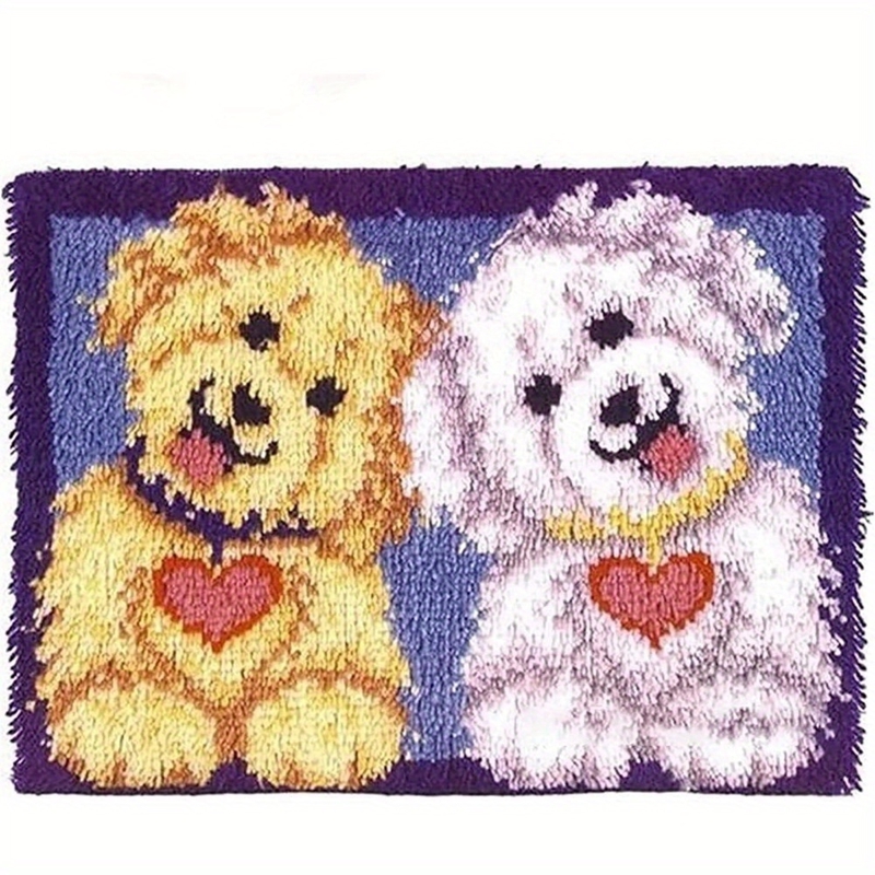 Cute Animals Latch hook Rug ki – обзор и цена Diy Electronics Projects For Adults