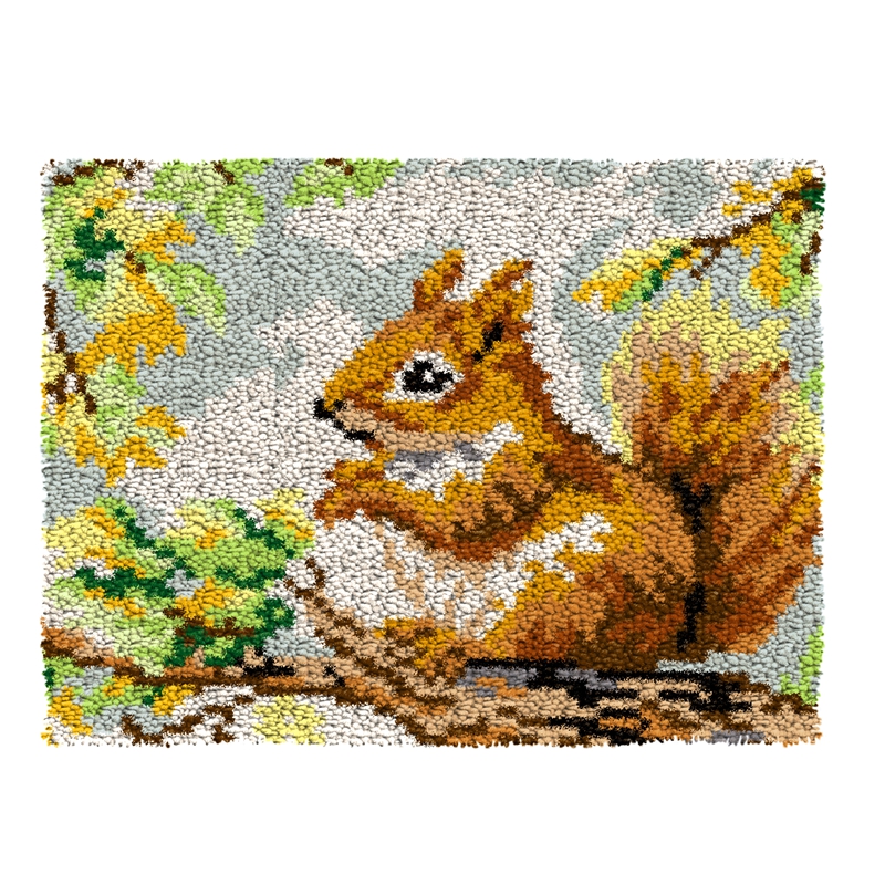 Cute Animals Latch hook Rug ki – обзор и цена Diy Electronics Projects For Adults