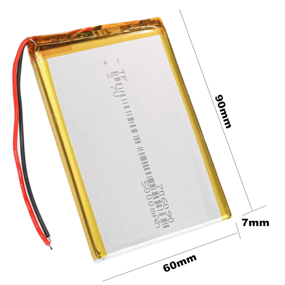 1-10pcs 3.7V 5000mAh 706090 60 – обзор и цена Diy Electronics Book