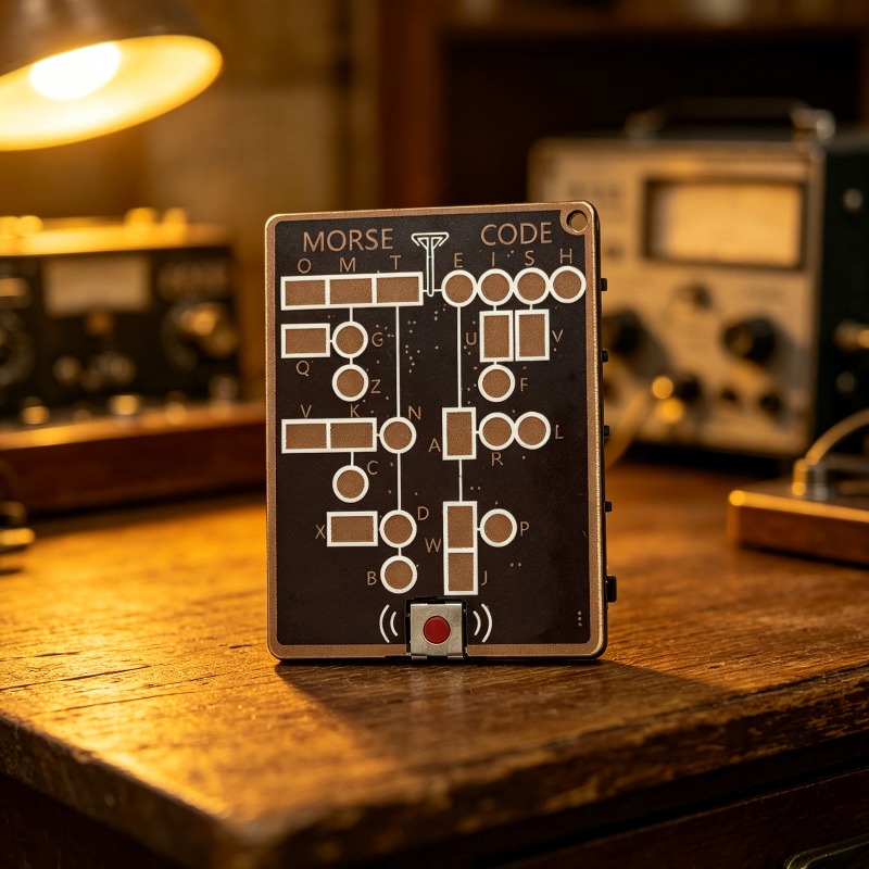 Morse Code Trainer Card Pro Le – обзор и цена Diy Electronics Projects For Adults