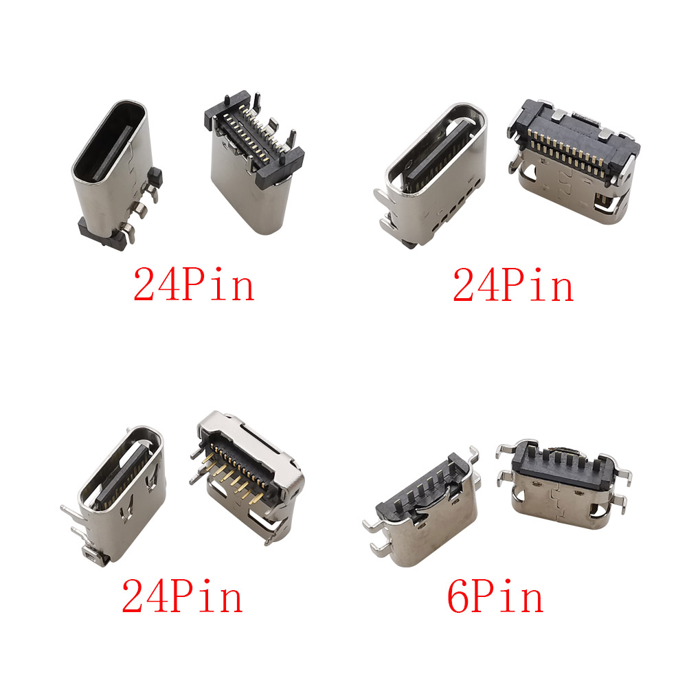 10Pcs USB Connector Type C Fem – обзор и цена Smd Solder Paste