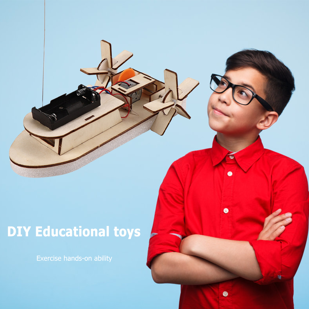 DIY Boat Model Science Toys Ki – обзор и цена Diy Electronics Kids