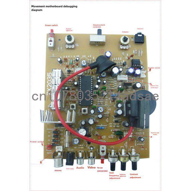 5.5 Inch Black & White TV Main – обзор и цена Diy Electronics Soldering Kit