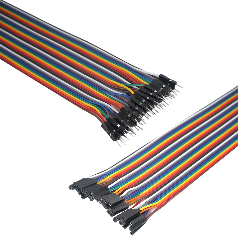 40pin Multicolored Dupont Jump – обзор и цена Breadboard Jumper Wire