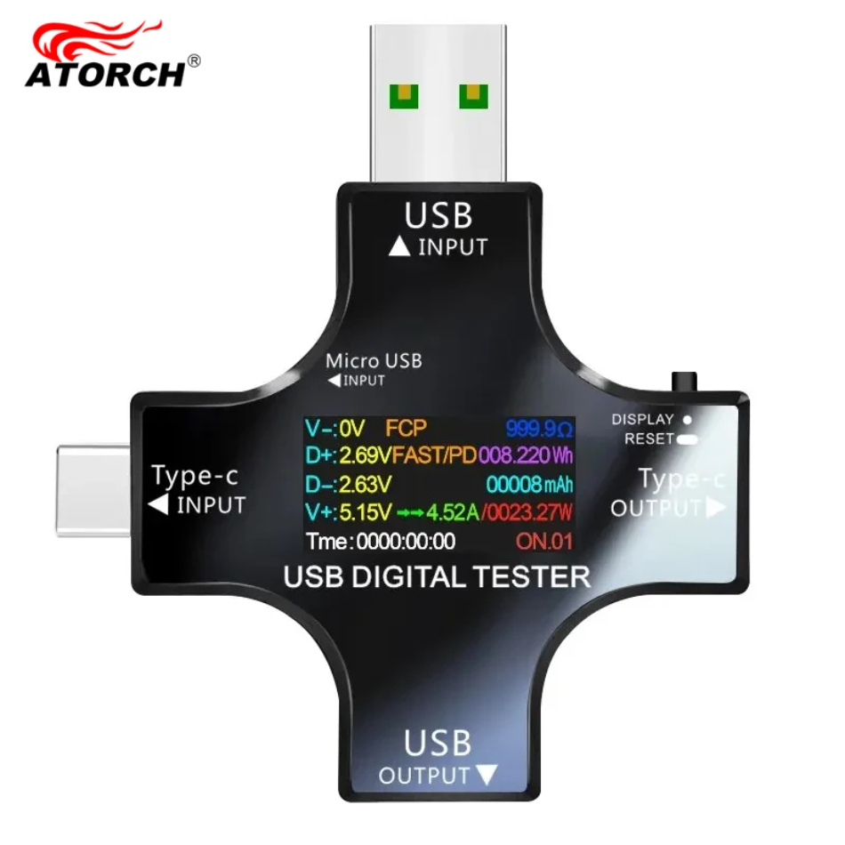 USB Tester DC Type-C PD Digita – обзор и цена Logic Analyzer Usb